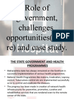 Role of Government, Challenges, Opportunities (Futu Re) and Case Study