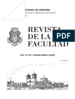 Revista de La Facultad UNC 2015 VI. Derecho