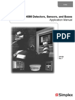 4098 Application Manual For Detectors, Sensors, Bases PDF