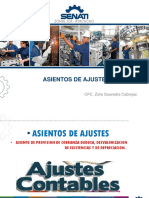 Asientos de Ajustes