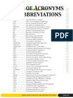 Acronyms and Abbreviations (Web)