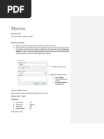Macros Excel - Introducción