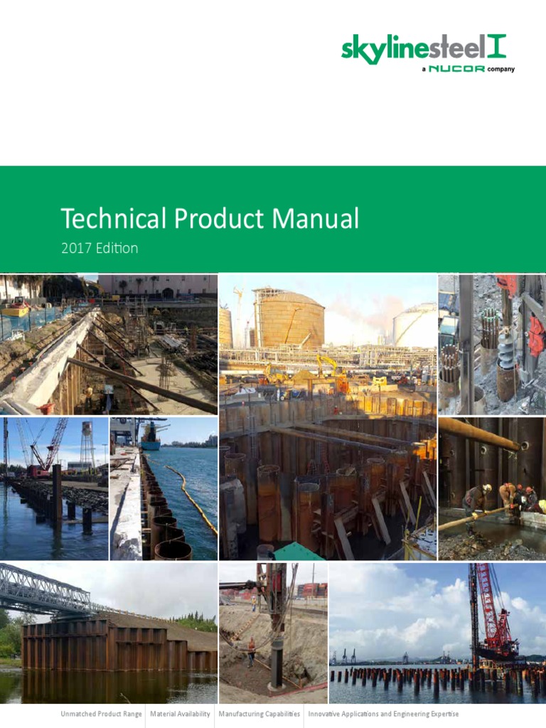 Sheet Pile Properties | PDF | Deep Foundation | Engineering