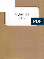 Que Es Fe (Prelim 1977)