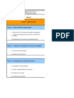 Modele Planning