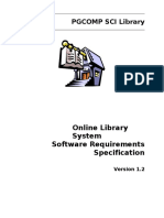  Software Requirements Specification Library Management System