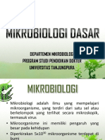 Mikrobiologi Dasar - Pak Mahyaruddin