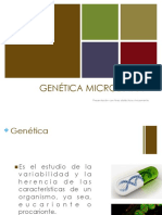 Genetica Microbiana 
