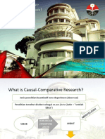 CAUSAL COMPARATIVE RESEARCH KEL 6 New