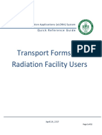 E LORA Guidelines For Transport