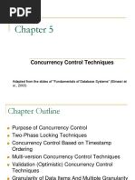 Chapter - 5 Concurrency Control PDF