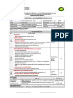 85287743 Sesion de Aprendizaje de Matematica