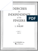 Collection of Isidor Philippe's Technical Studies