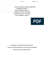 Dbms Lmanual PDF