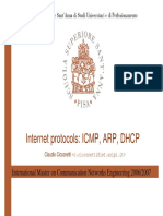 ICMP, ARP and DHCP protocols explained