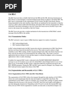 5.6.1 Transmission Modes: 5.6.2.1 Segmentation of LLC Pdus Into RLC Data Blocks