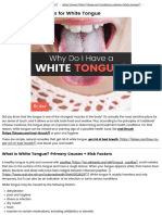 White Tongue Causes & 10 Natural Treatments For White Tongue - Dr. Axe