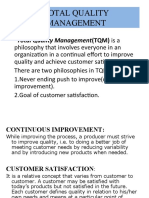 Total Quality Management 2003