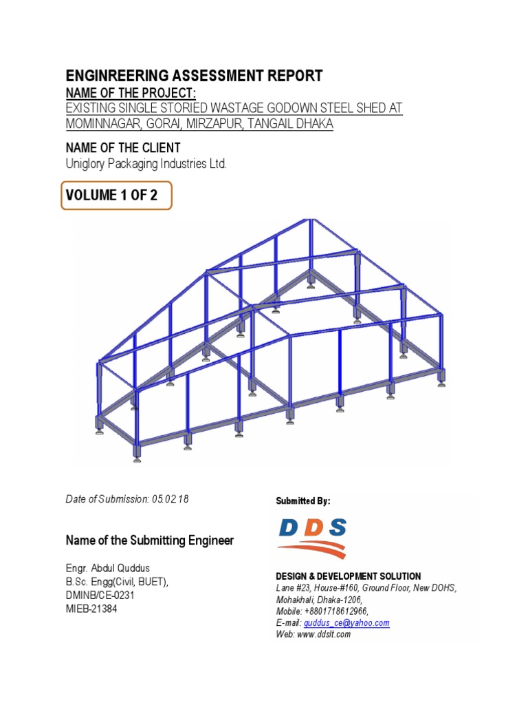 Uniglory Packaging Structural Assessment | PDF | Structural Load ...