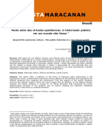 NICOLAZZI, Fernando. Muito Além Das Virtudes Epistêmicas - REVISTA MARACANAN, 2018 PDF