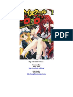 High School DXD Volume 1 Kata Penutup, Catatan Penerjemah, Dan Referensi