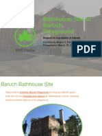 Baruch Bathhouse RFEI Summary 3-15-2018