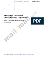 Pedagogia Procesos Pedagogicos Cognitivos 25055 RECOMIENDA JORGE HILARIO