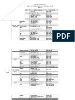 Jadwal Poli KC Metro September