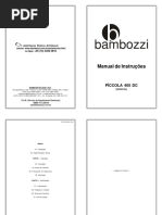 Manual Bambozzi Piccola 405 DC