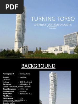 Turning Torso Pdf Column Foundation Engineering