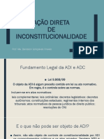 Ação Direta de Inconstitucionalidade - P Alunos