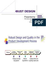 Robust Design