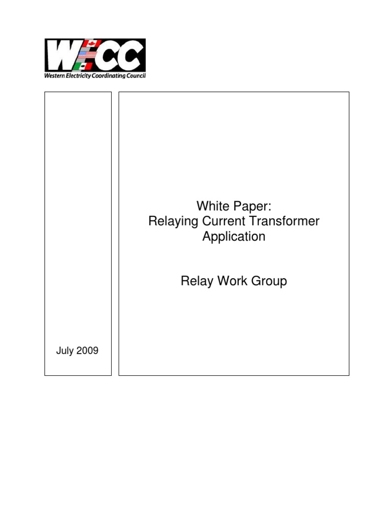 Current Transformer Relay Guide | PDF | Transformer | Inductance