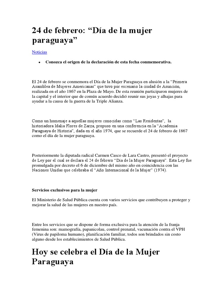 Mujer Paraguaya Paraguay Mujer