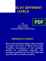 Working at Different Levels: by S. A. Solanki Deputy Director Industrial Safety & Health (Retd.)