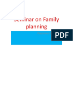 Seminar Planning: On Family