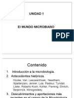 Unidad 1 El Mundo Microbiano PDF