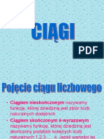 Ciagi Liczbowe Prezentacja