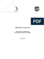 Issues Paper For The IEO Evaluation of Financial Surveillance1 PDF