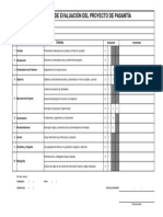 Hoja de Evaluación de Proyecto