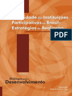 PIRES - Efetividade Das Instituições Participativas