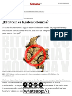 Bitcoin_ Legalidad de La Divisa en Colombia