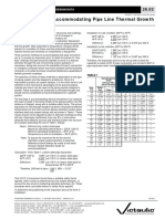 Calculating and Accommodating Pipe Line Thermal Growth: Grooved Piping System - Design Data