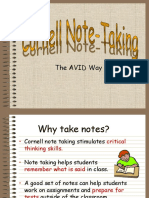 Cornell Notes Revised