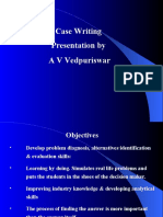 The Art of Case Writing