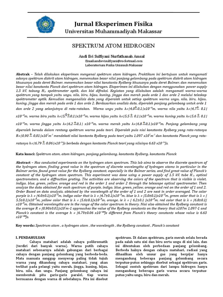 Jurnal Eksperimen Pdf