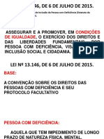 Sustentabilidade - Alexandre Magno - Estatuto Do Deficiente