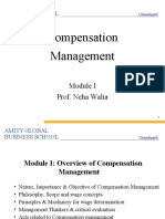 Introduction To Compensation MGT