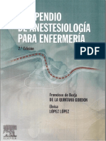 Compendio de Anestesiología para Enfermería - 2da Edición - Francisco de Borja de La Quintana Gordon y Eloísa López López