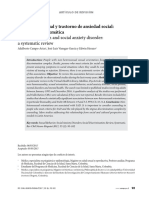 Orientación Sexual y Trastorno de Ansiedad Social: Una Revisión Sistemática